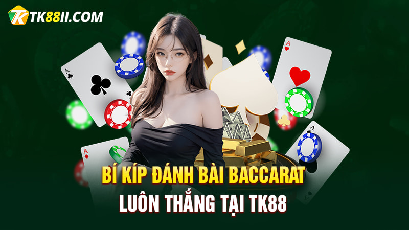 Bí kíp chơi Baccarat bật bại tại TK88